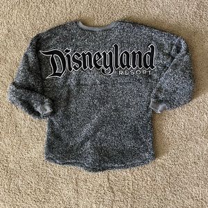 Disneyland Sherpa Spirit Jersey Dark Gray Size Small